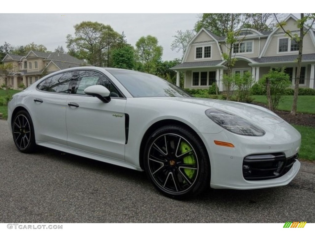 White 2018 Porsche Panamera Turbo S E-Hybrid Exterior Photo #128082433