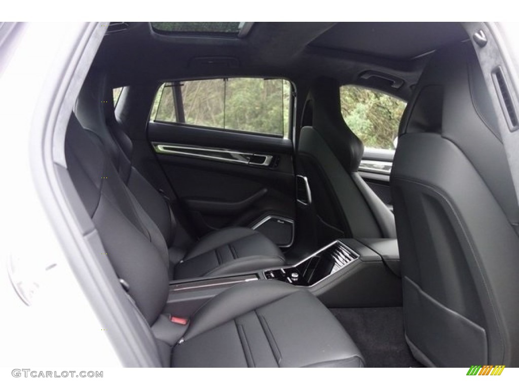 Black Interior 2018 Porsche Panamera Turbo S E-Hybrid Photo #128082946