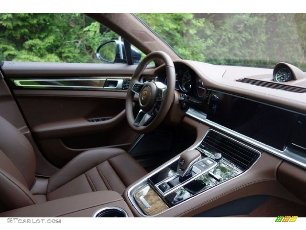 2018 Panamera Turbo S E-Hybrid - Night Blue Metallic / Truffle Brown Club Leather photo #25