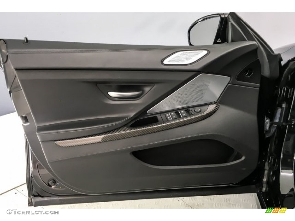 2015 BMW M6 Gran Coupe Black Door Panel Photo #128084008