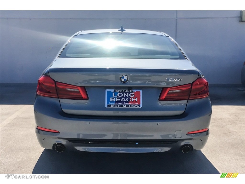 2018 5 Series 530i Sedan - Bluestone Metallic / Black photo #4