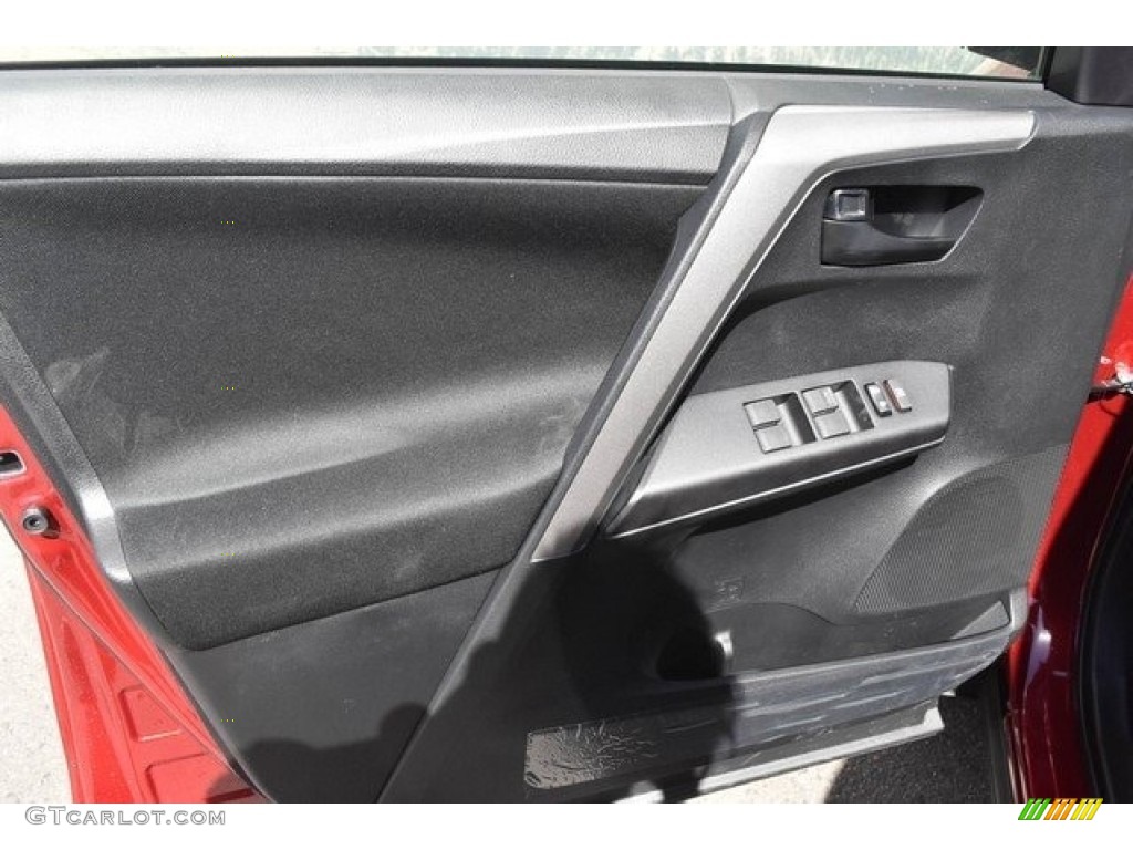 2018 RAV4 LE - Ruby Flare Pearl / Black photo #19