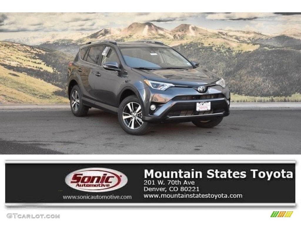 2018 RAV4 XLE - Magnetic Gray Metallic / Black photo #1