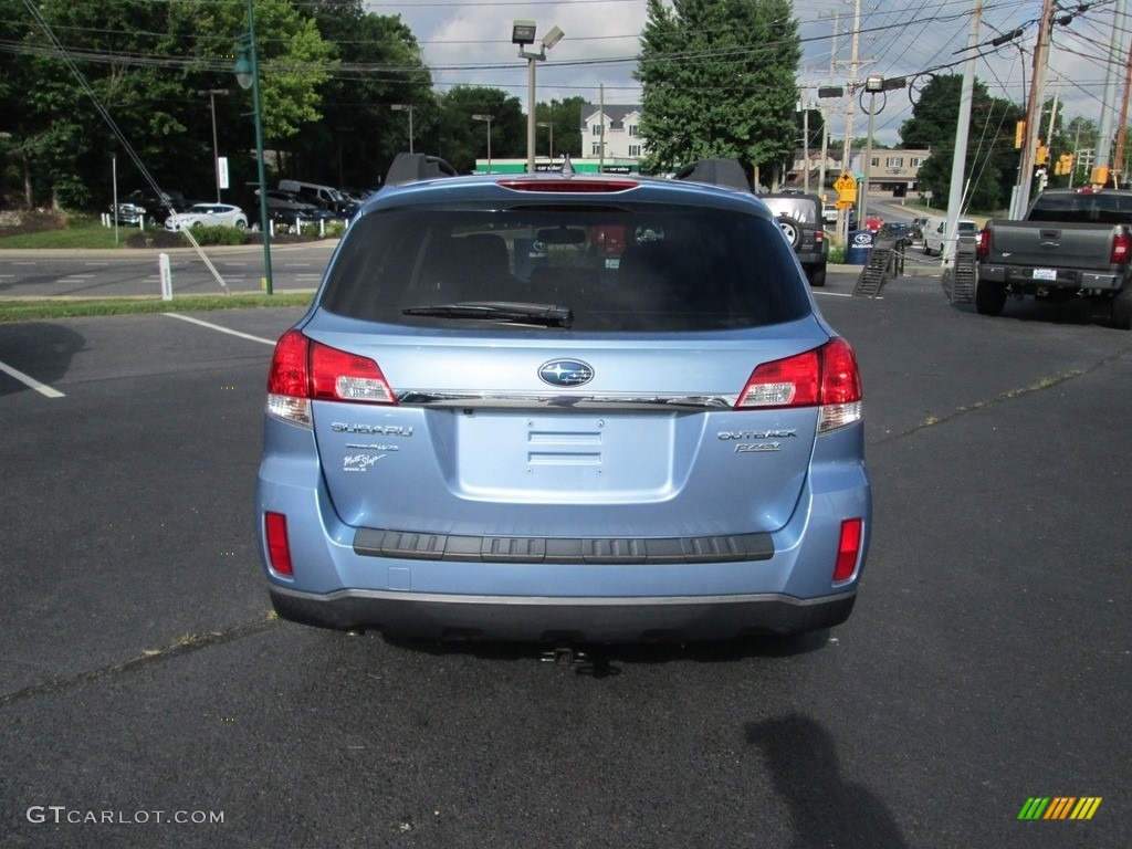 2011 Outback 2.5i Limited Wagon - Sky Blue Metallic / Off Black photo #7