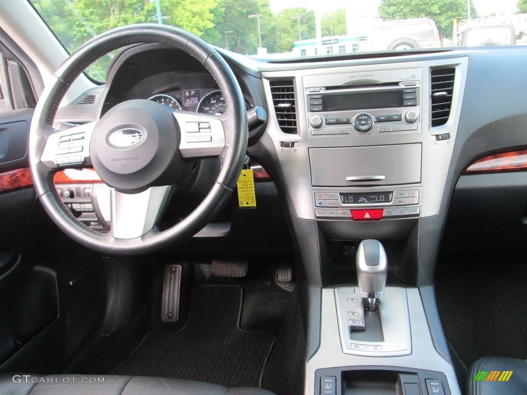 2011 Outback 2.5i Limited Wagon - Sky Blue Metallic / Off Black photo #10