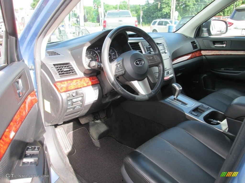 2011 Outback 2.5i Limited Wagon - Sky Blue Metallic / Off Black photo #12