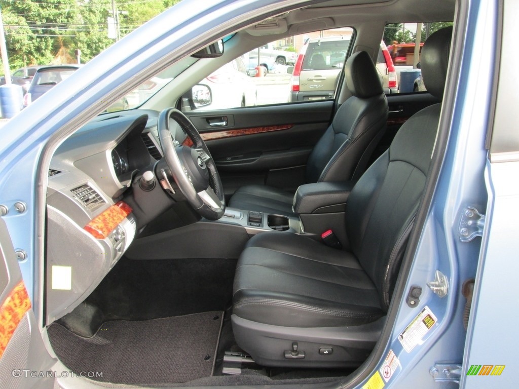 2011 Outback 2.5i Limited Wagon - Sky Blue Metallic / Off Black photo #13