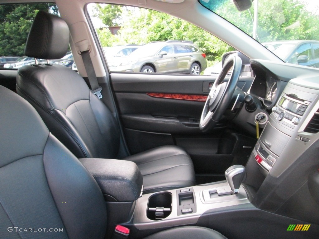 2011 Outback 2.5i Limited Wagon - Sky Blue Metallic / Off Black photo #17