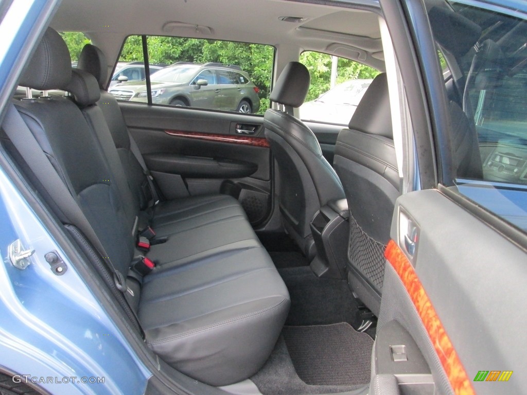 2011 Outback 2.5i Limited Wagon - Sky Blue Metallic / Off Black photo #19