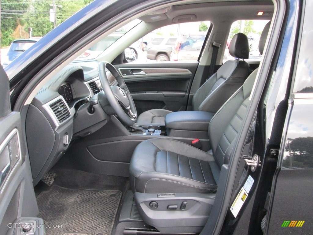 Titan Black Interior 2018 Volkswagen Atlas SEL Premium 4Motion Photo #128091953