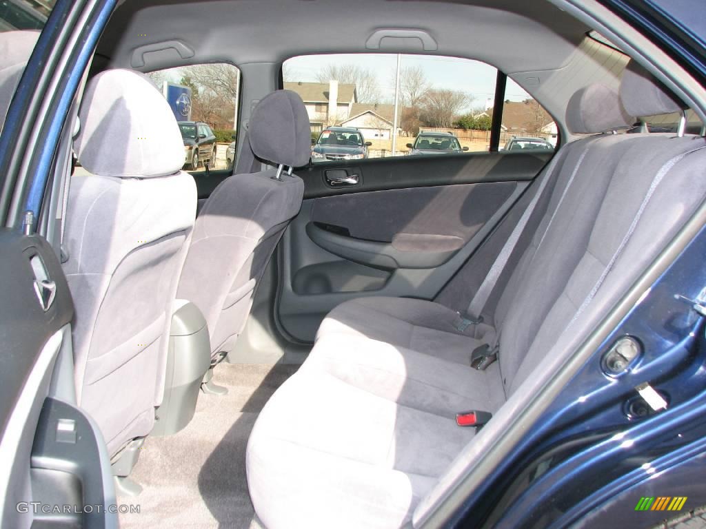2007 Accord LX Sedan - Royal Blue Pearl / Gray photo #13