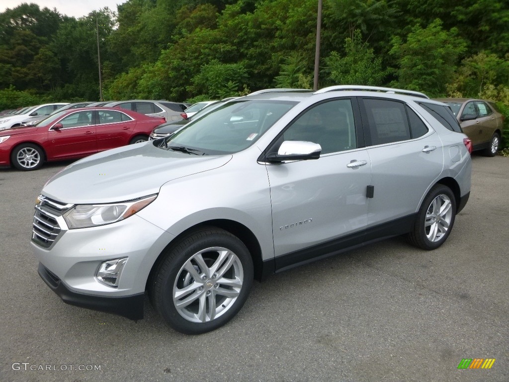 Silver Ice Metallic 2019 Chevrolet Equinox Premier AWD Exterior Photo #128095430