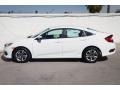 2018 Taffeta White Honda Civic LX Sedan  photo #5