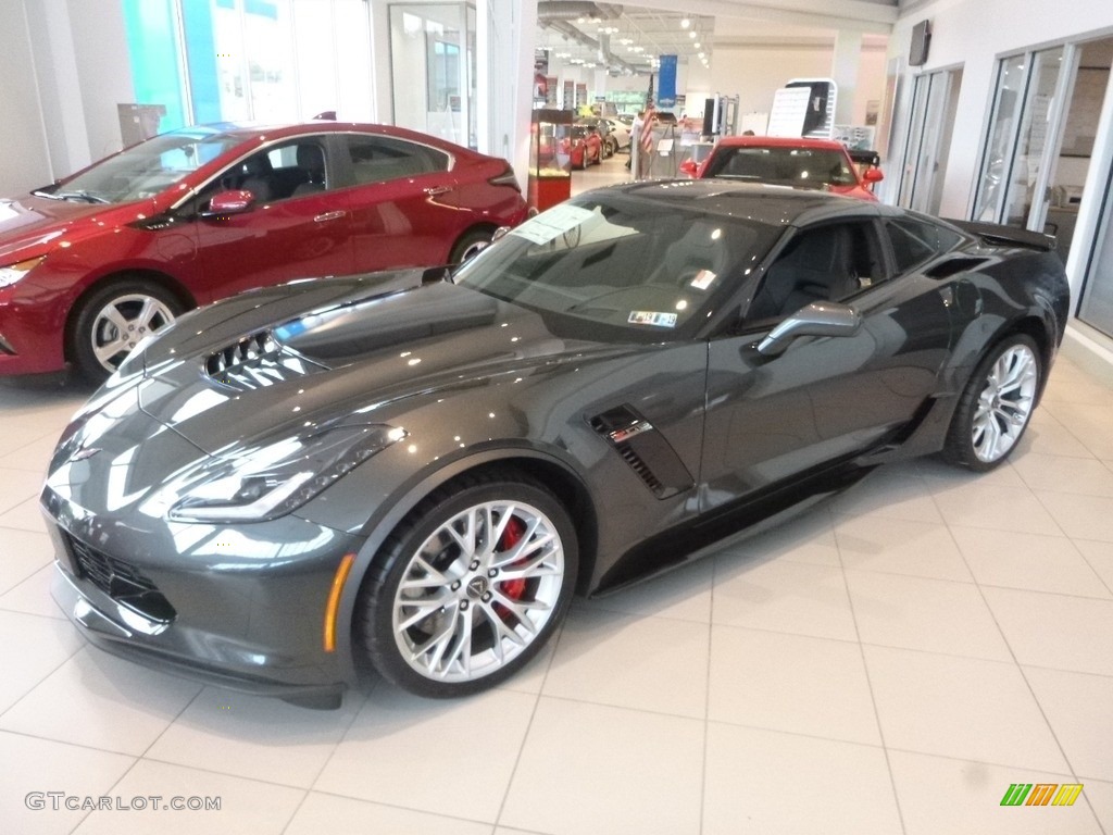 Shadow Gray Metallic Chevrolet Corvette