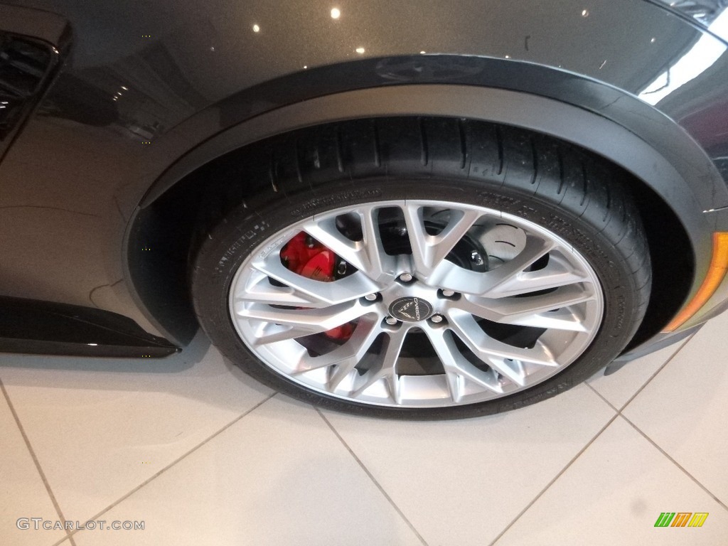 2019 Corvette Z06 Coupe - Shadow Gray Metallic / Black photo #10