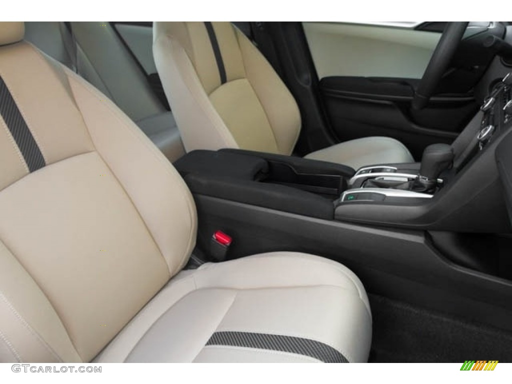 2018 Civic LX Sedan - Taffeta White / Ivory photo #28