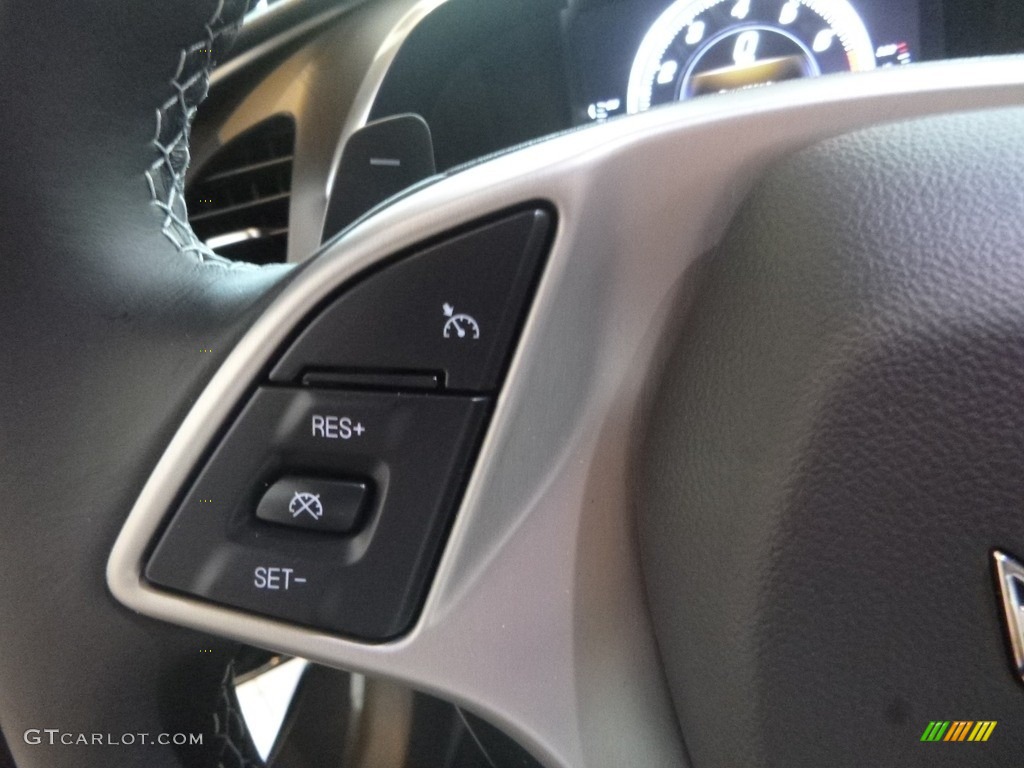 2019 Corvette Z06 Coupe - Shadow Gray Metallic / Black photo #18