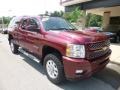 Victory Red - Silverado 2500HD LT Extended Cab 4x4 Photo No. 3