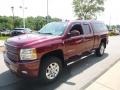 Victory Red - Silverado 2500HD LT Extended Cab 4x4 Photo No. 5