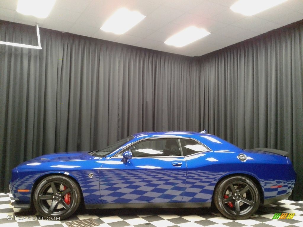 IndiGo Blue Dodge Challenger