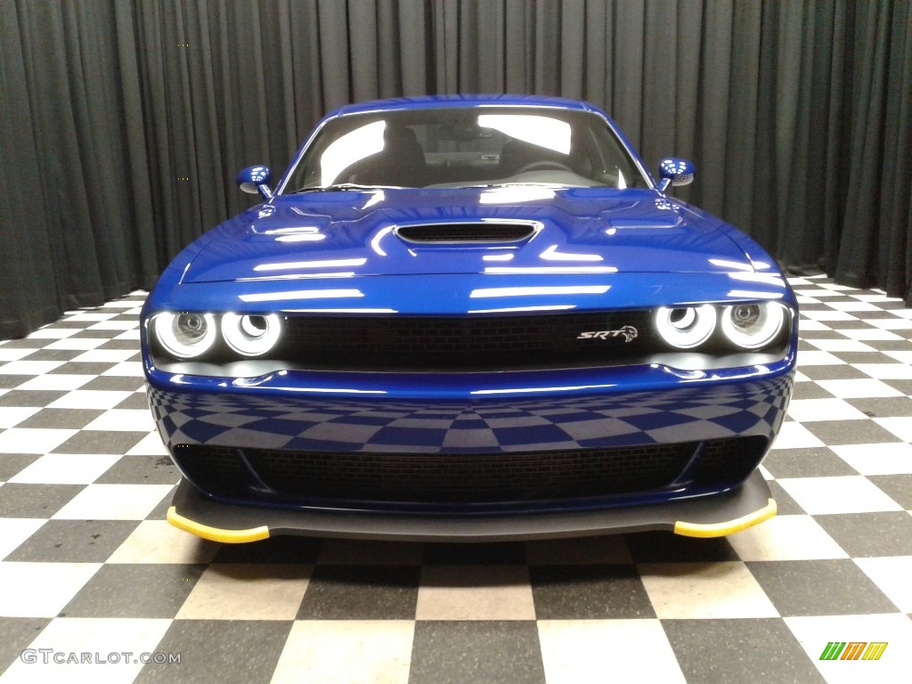 2018 Challenger SRT Hellcat - IndiGo Blue / Black photo #3