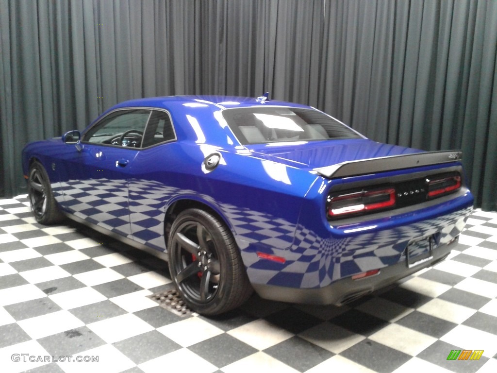 2018 Challenger SRT Hellcat - IndiGo Blue / Black photo #8