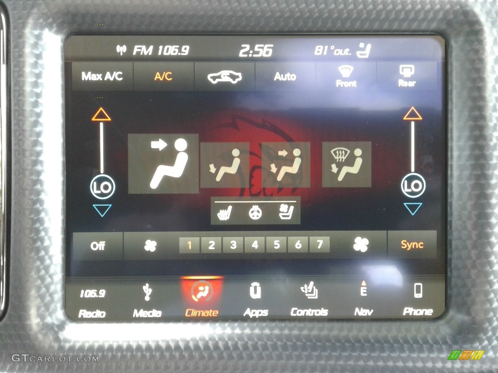 2018 Challenger SRT Hellcat - IndiGo Blue / Black photo #24