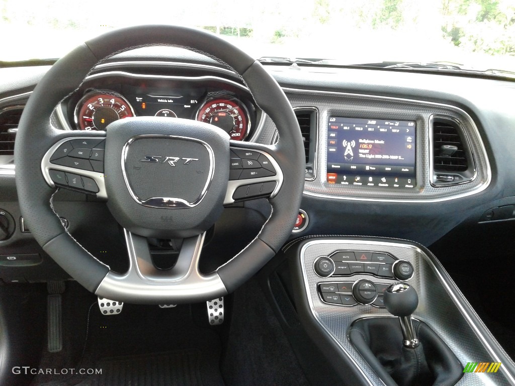 2018 Dodge Challenger SRT Hellcat Black Dashboard Photo #128100323