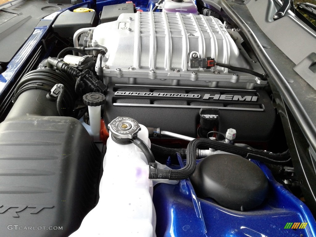 2018 Dodge Challenger SRT Hellcat 6.2 Liter Supercharged HEMI OHV 16-Valve VVT V8 Engine Photo #128100509