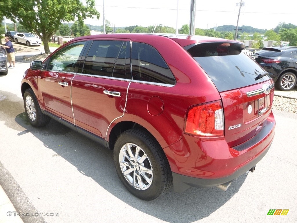 2014 Edge Limited - Ruby Red / Charcoal Black photo #7