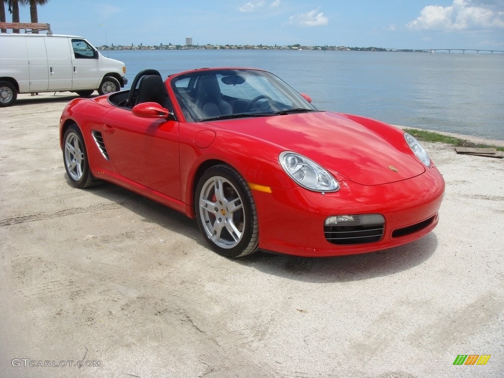 2005 Boxster S - Guards Red / Black photo #1