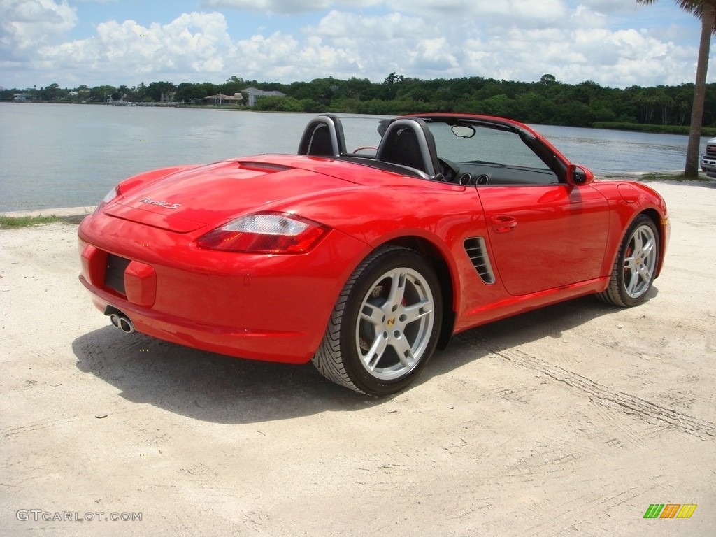 2005 Boxster S - Guards Red / Black photo #7