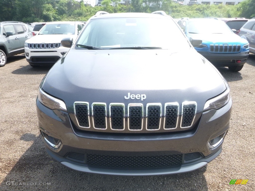 2019 Cherokee Limited 4x4 - Granite Crystal Metallic / Black/Ski Grey photo #8