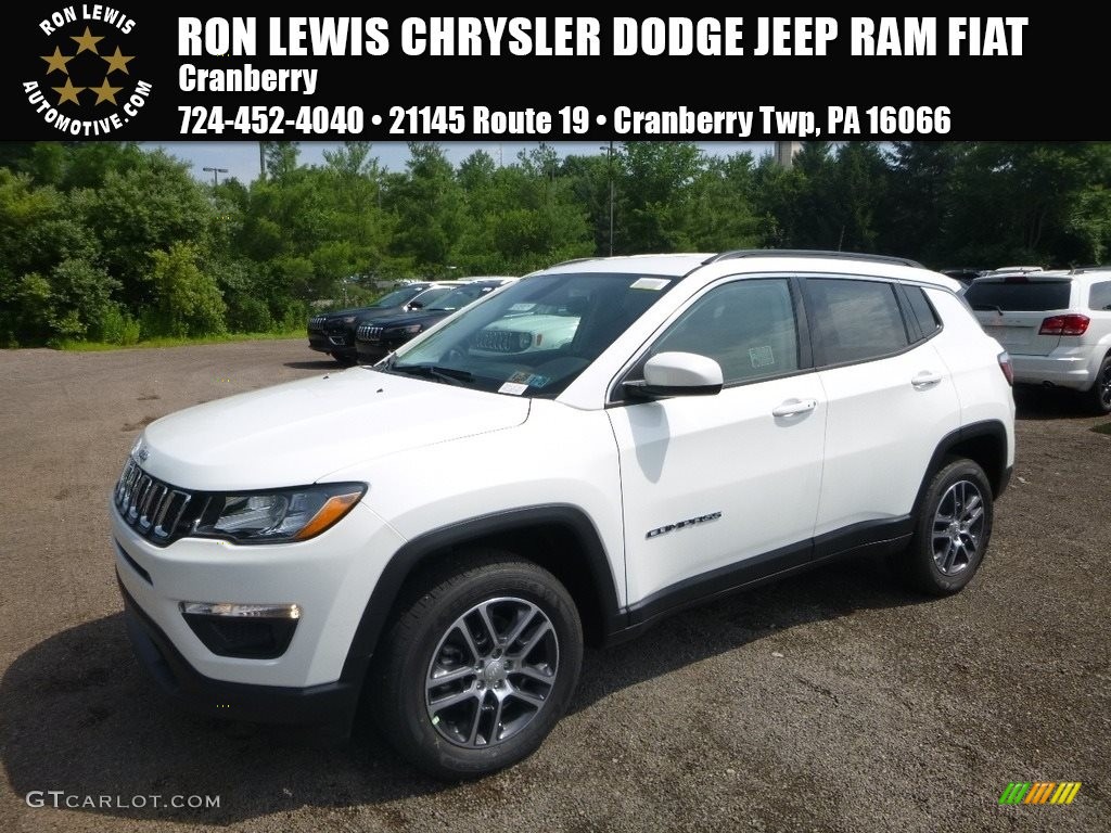 White Jeep Compass