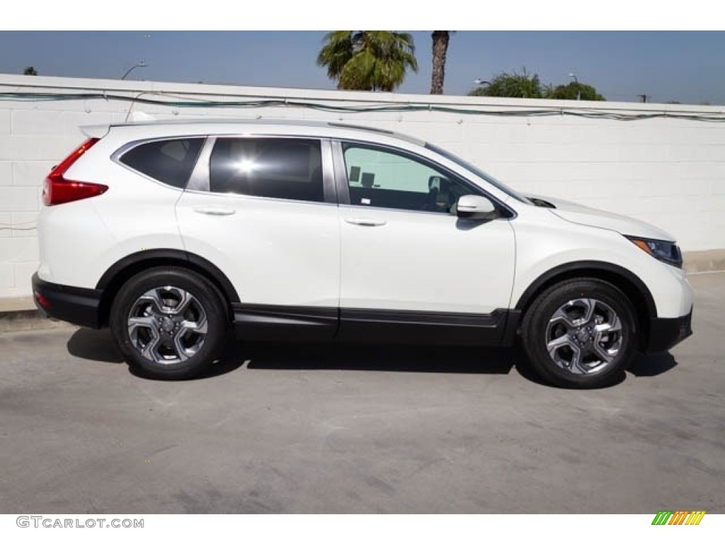 2018 CR-V EX-L - White Diamond Pearl / Black photo #5