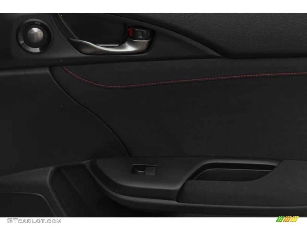 2018 Civic Type R - Crystal Black Pearl / Type R Red/Black Suede Effect photo #27