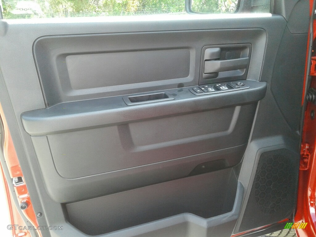 2018 1500 Express Quad Cab - Flame Red / Black/Diesel Gray photo #17