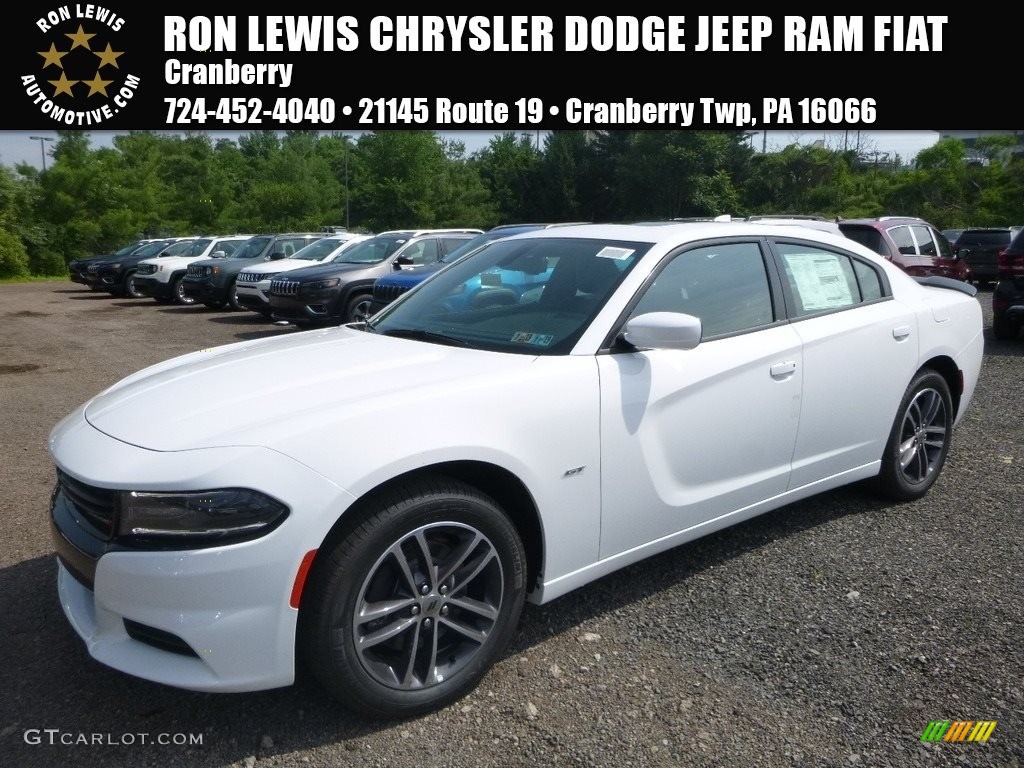 2018 Charger GT AWD - White Knuckle / Black photo #1