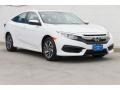 2018 White Orchid Pearl Honda Civic EX Sedan  photo #1