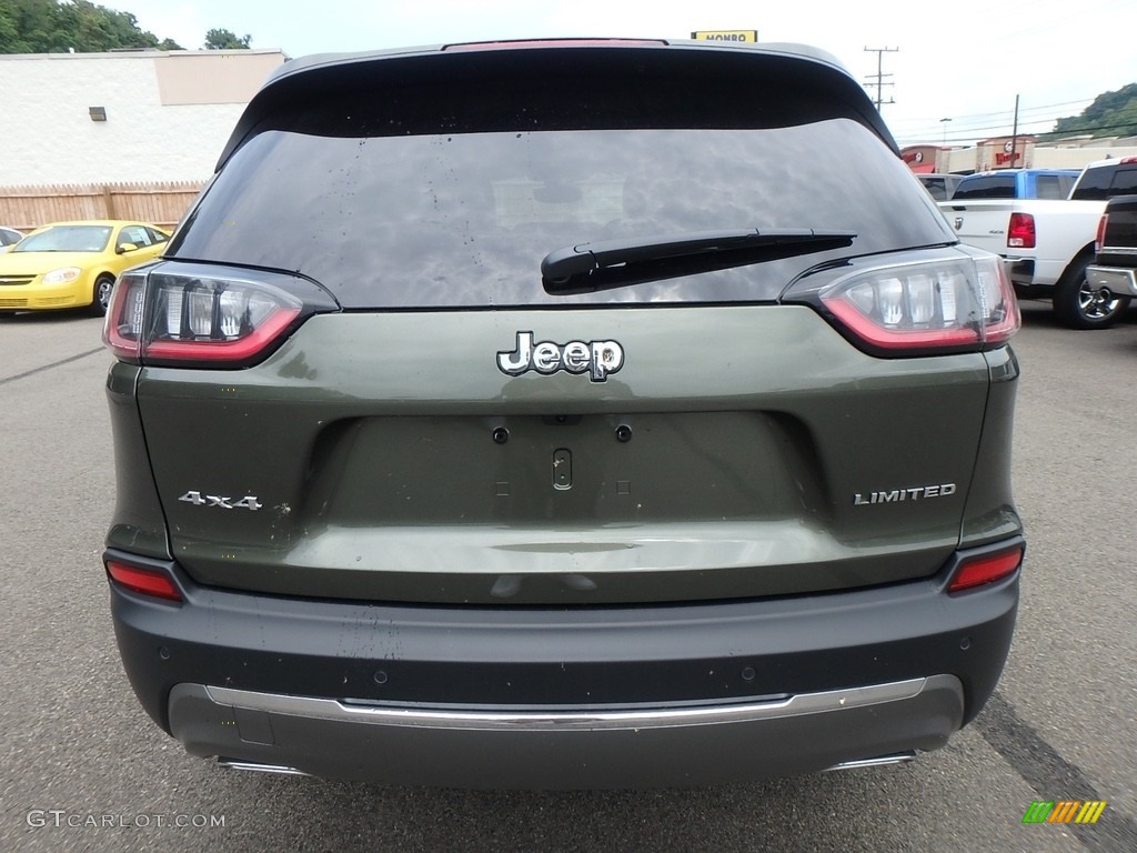 2019 Cherokee Limited 4x4 - Olive Green Pearl / Black/Ski Grey photo #4