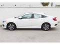 2018 White Orchid Pearl Honda Civic EX Sedan  photo #9