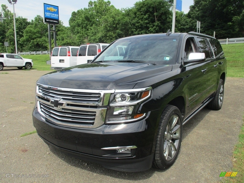 2017 Suburban Premier 4WD - Black / Jet Black photo #10