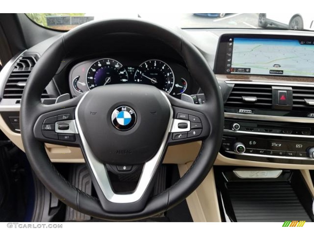 2018 X3 xDrive30i - Phytonic Blue Metallic / Canberra Beige/Black photo #14