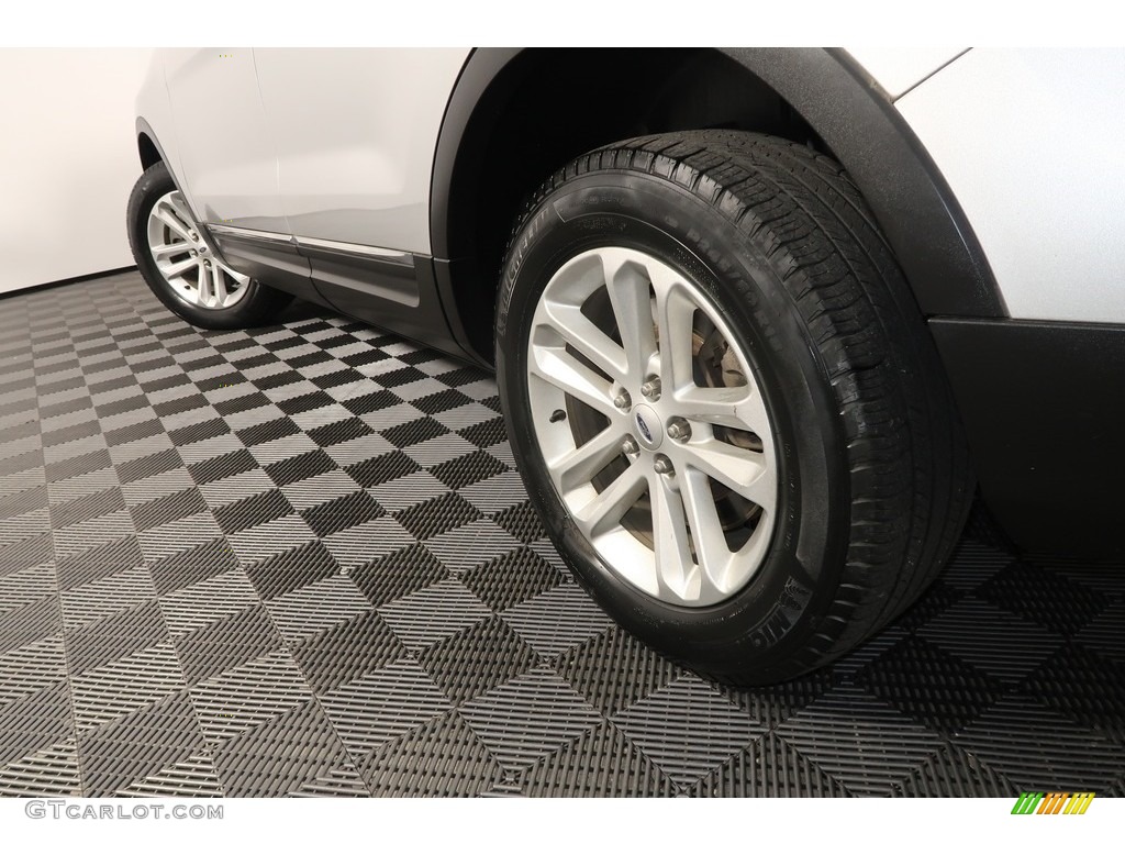 2015 Explorer XLT 4WD - Ingot Silver / Charcoal Black photo #22