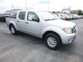 Brilliant Silver 2018 Nissan Frontier S Crew Cab 4x4