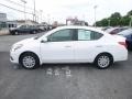 2018 Fresh Powder White Nissan Versa SV  photo #7