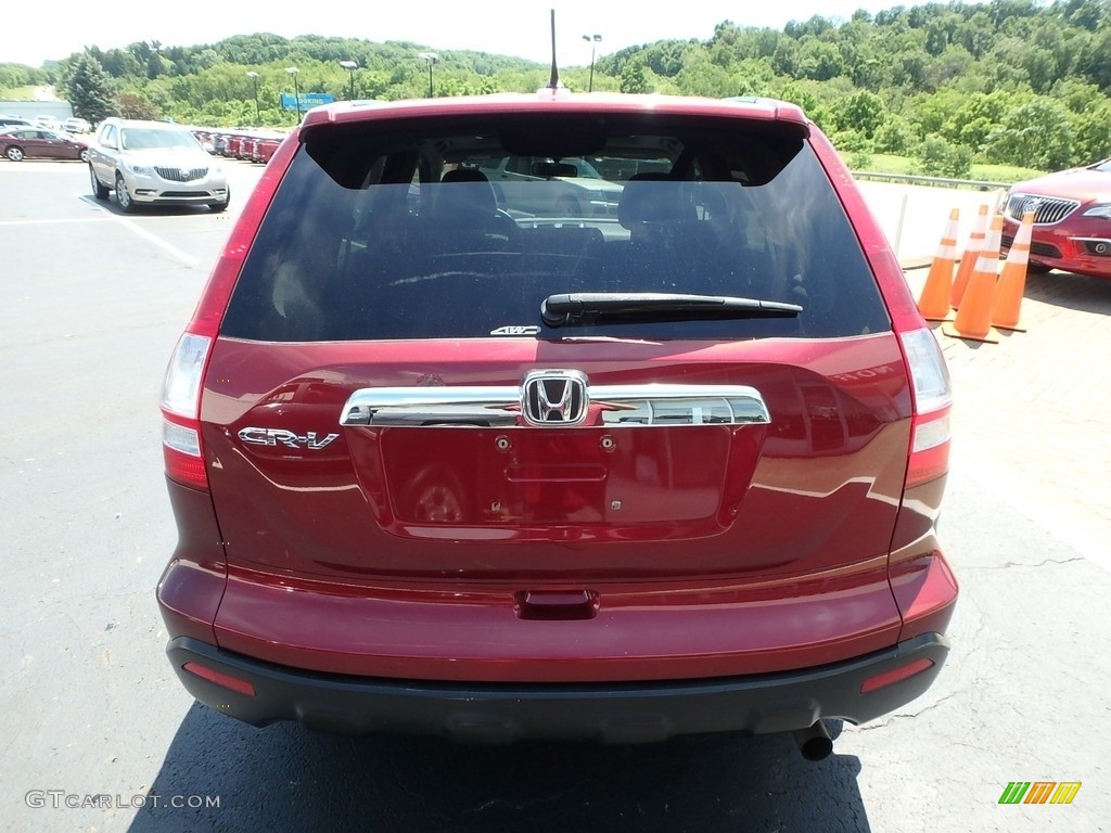 2008 CR-V EX 4WD - Tango Red Pearl / Gray photo #11