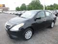 2018 Super Black Nissan Versa SV  photo #8