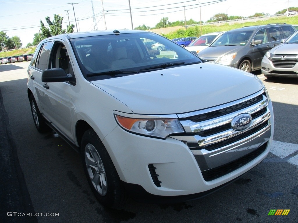 2012 Edge SE EcoBoost - White Suede / Medium Light Stone photo #8