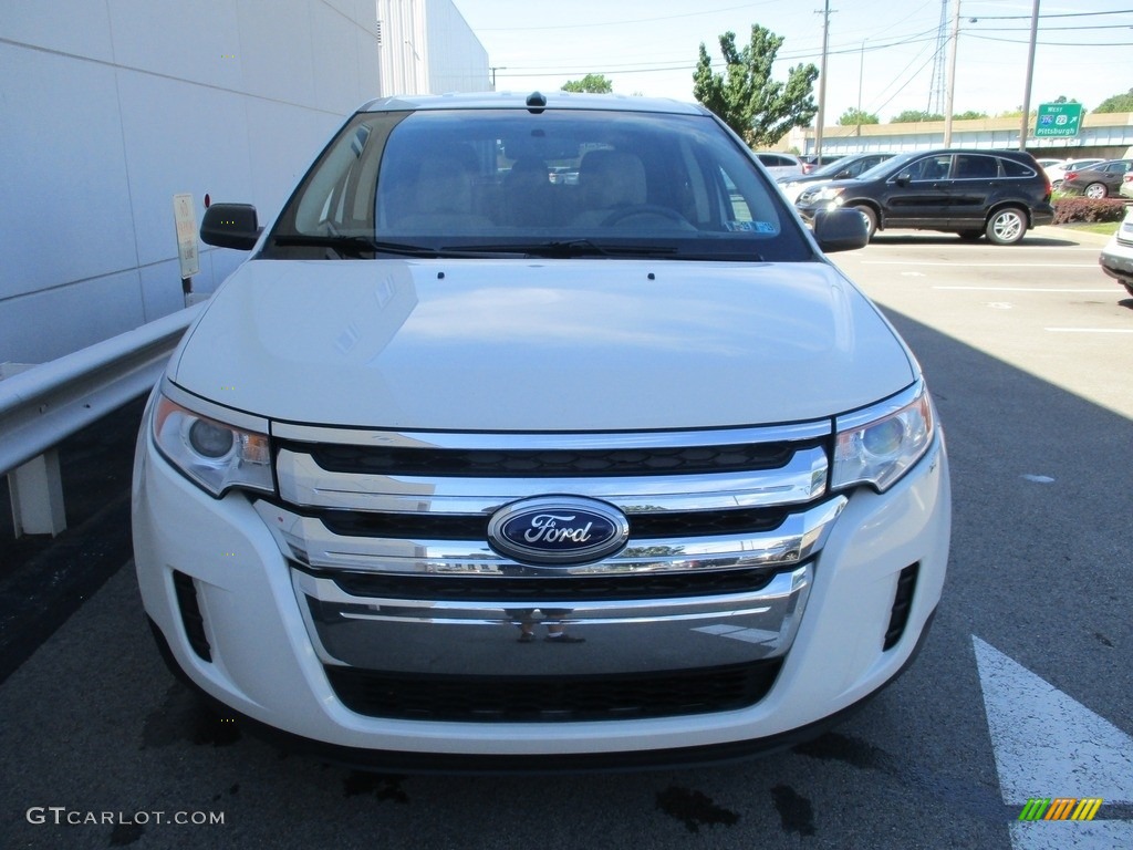 2012 Edge SE EcoBoost - White Suede / Medium Light Stone photo #9